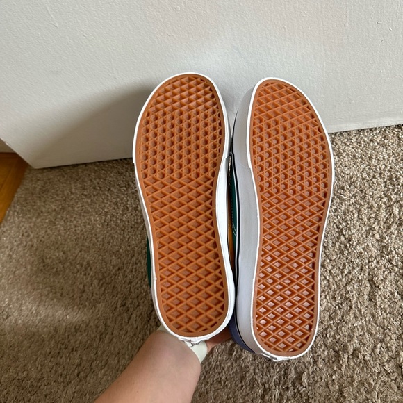 Vans Men’s Colorful Cadmium Yellow/Tidepool Mox & Match Old Skool Sneaker - Picture 8 of 12